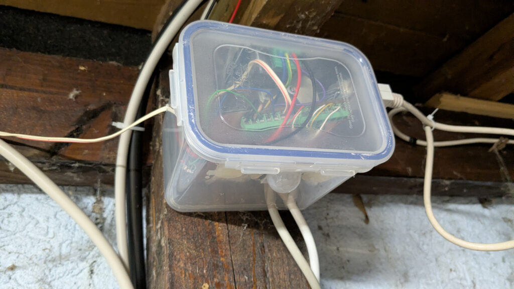 Backend in Küchenbox