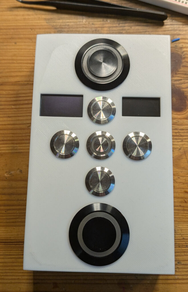 Bedienteil mit Tastern